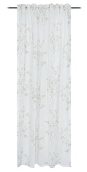 Fertigvorhang VICTORIA mit floralem Muster, frontalansicht