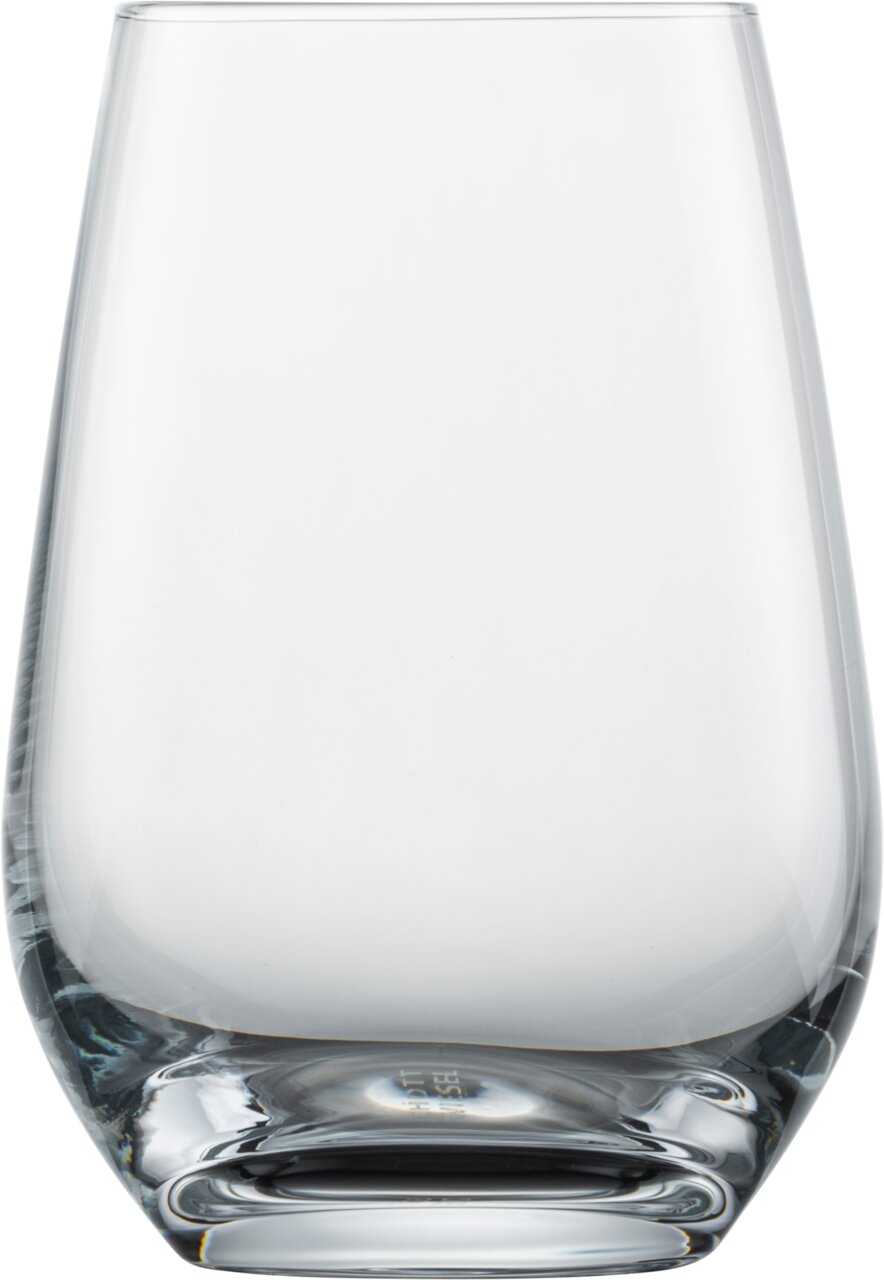 SCHOTT ZWIESEL Waterglas VINA Klares Wasserglas Forte in Frontalansicht