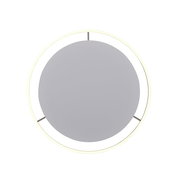 Runde Deckenleuchte RITUS mit modernem Design, von unten betrachtet