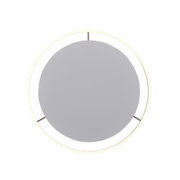 Ronde plafondlamp RITUS met een modern ontwerp, gezien van onderaf