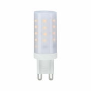 LED Leuchtmittel mit G9-Sockel, zylindrische Form, seitliche Ansicht