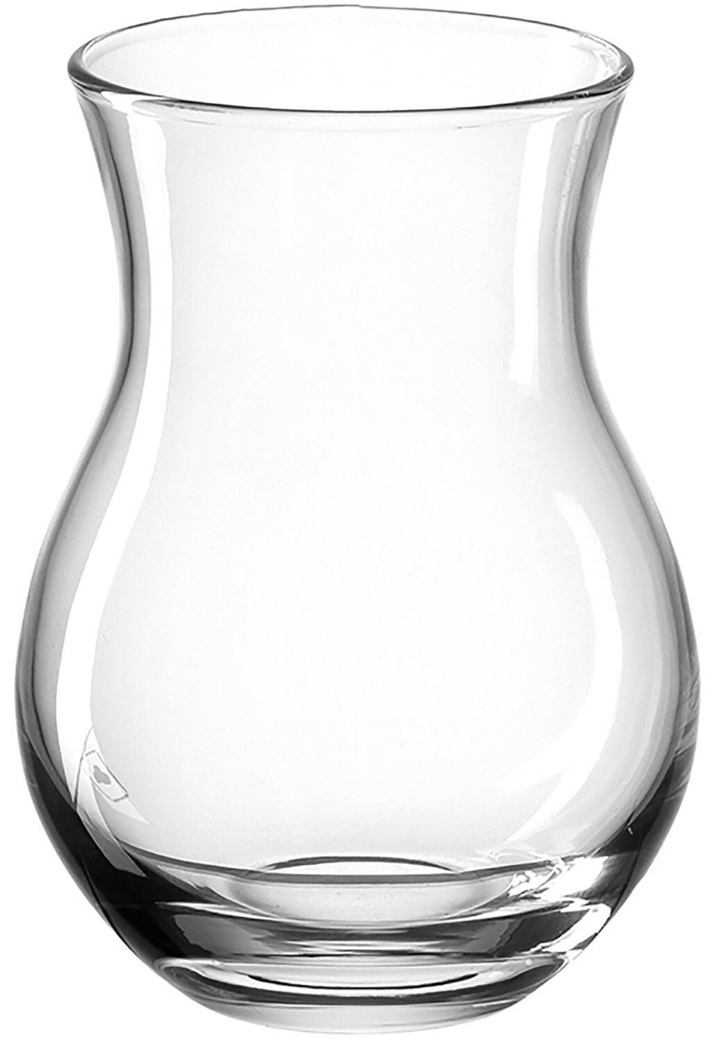Klare Glasvase Casolare 14cm, seitliche Perspektive