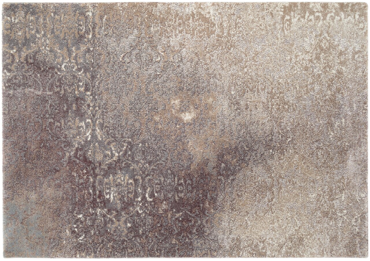 OCI Designer Teppich BUTTERFLY Designer Teppich in neutralen Erdtönen mit abstraktem Muster, Draufsicht