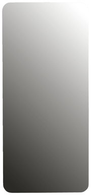Rechteckiger Spiegel mit abgerundeten Ecken, ca. 50x110 cm, frontal betrachtet