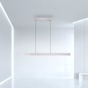 Moderne hanglamp PURE-MOTO-RISE in minimalistisch design, zijaanzicht