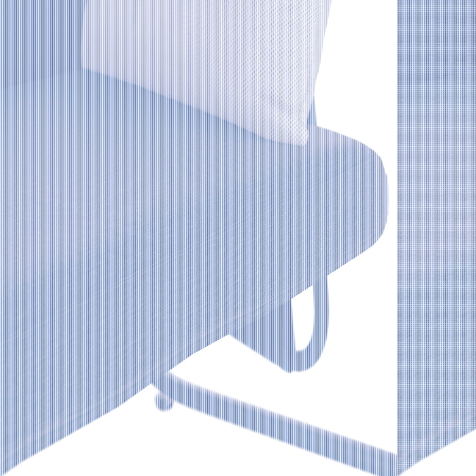 Nahaufnahme einer Hollywoodschaukel mit grauem Polster und weißem Kissen, seitliche Perspektive