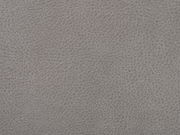 Nahaufnahme eines grauen Stoffmusters mit feiner Textur, Draufsicht