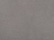 Nahaufnahme eines grauen Stoffmusters mit feiner Textur, Draufsicht