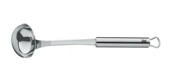 Saucenlöffel PROFI PLUS aus Edelstahl, seitliche Ansicht