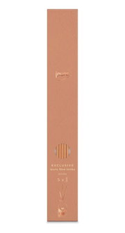 Verpackung der ipuro Exclusive Fève Tonka Duftstäbchen, frontal abgebildet