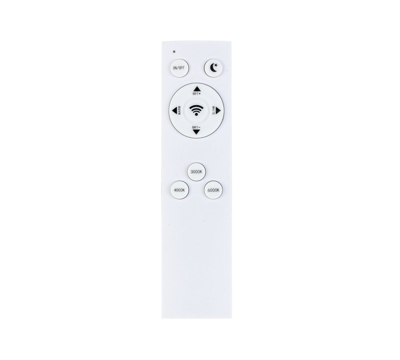 Afstandsbediening voor LED-hanglamp, vooraanzicht