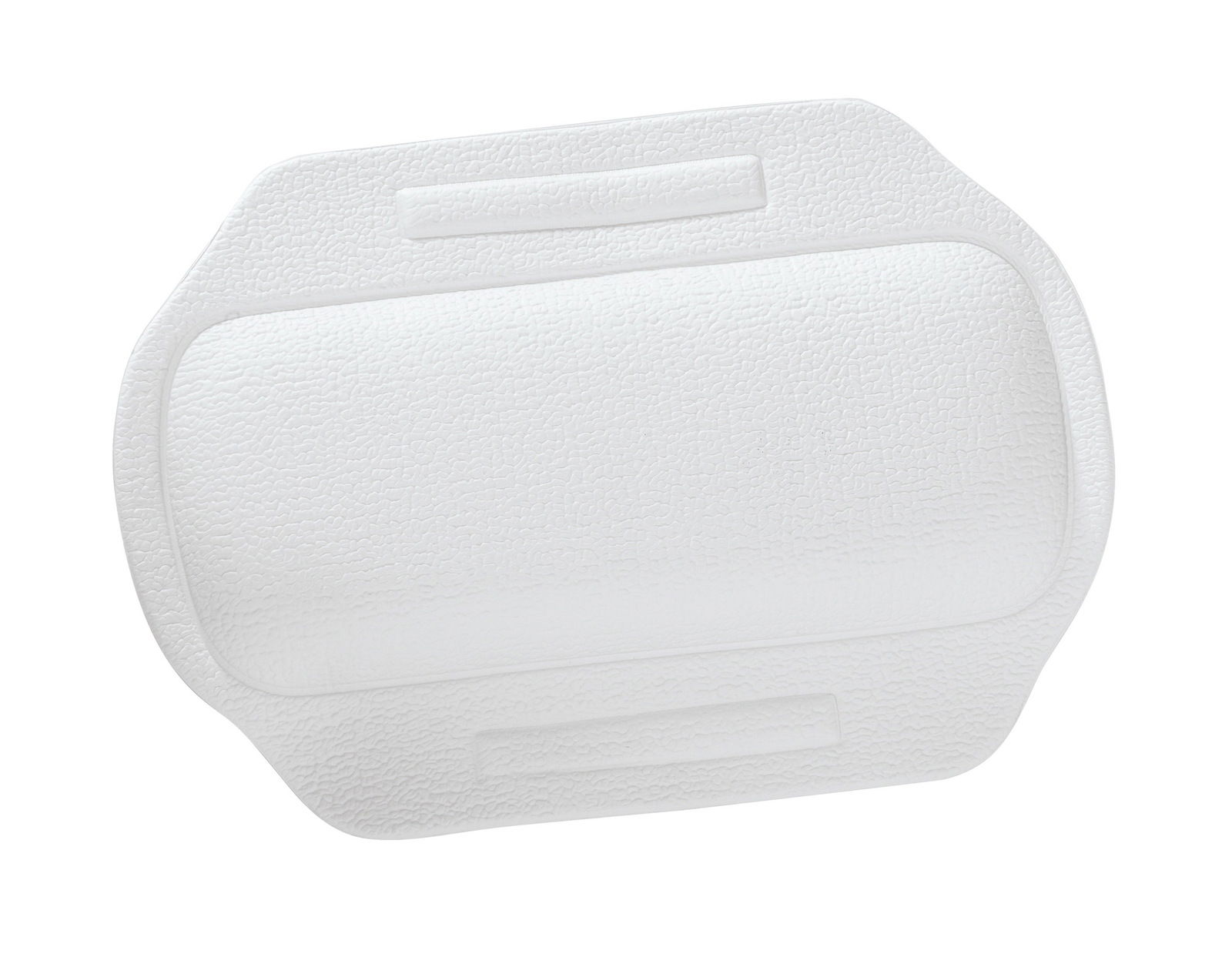 Wenko Nackenpolster FLORIDA Weißes Nackenpolster in rechteckiger Form mit abgerundeten Ecken, Ansicht von oben.