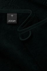 Schwarzes Gästetuch mit JOOP! Logo, Nahaufnahme