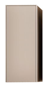 Moderner Hängeschrank in Beige, Frontalansicht