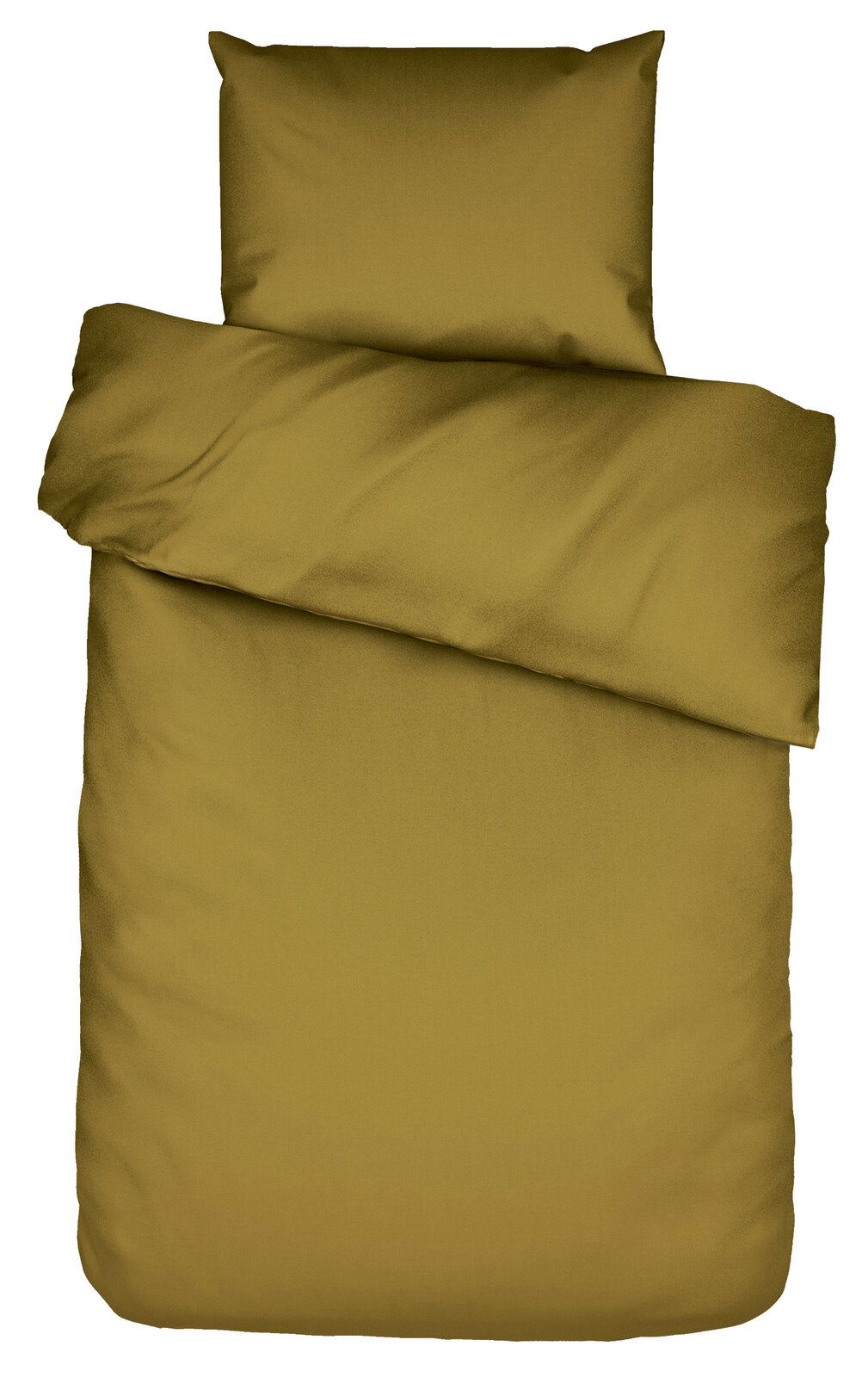 Goldene Bettwäsche 155x220cm, Draufsicht