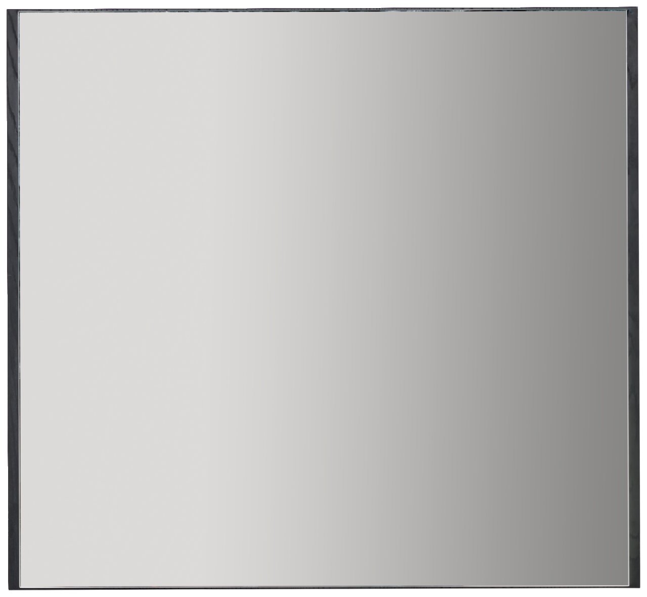 Rechteckiger Spiegel in Frontalansicht mit schlichtem Design