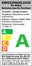 Emissionsklasse A für Sitzmöbel aus der Kollektion Zehdenick, Hersteller-Nr. H20190182, mit Prüfnummer 15-068-10, Vorderansicht des Labels.