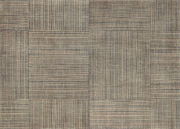 Fußmatte Canvas mit geometrischem Muster aus horizontalen und vertikalen Linien, Draufsicht