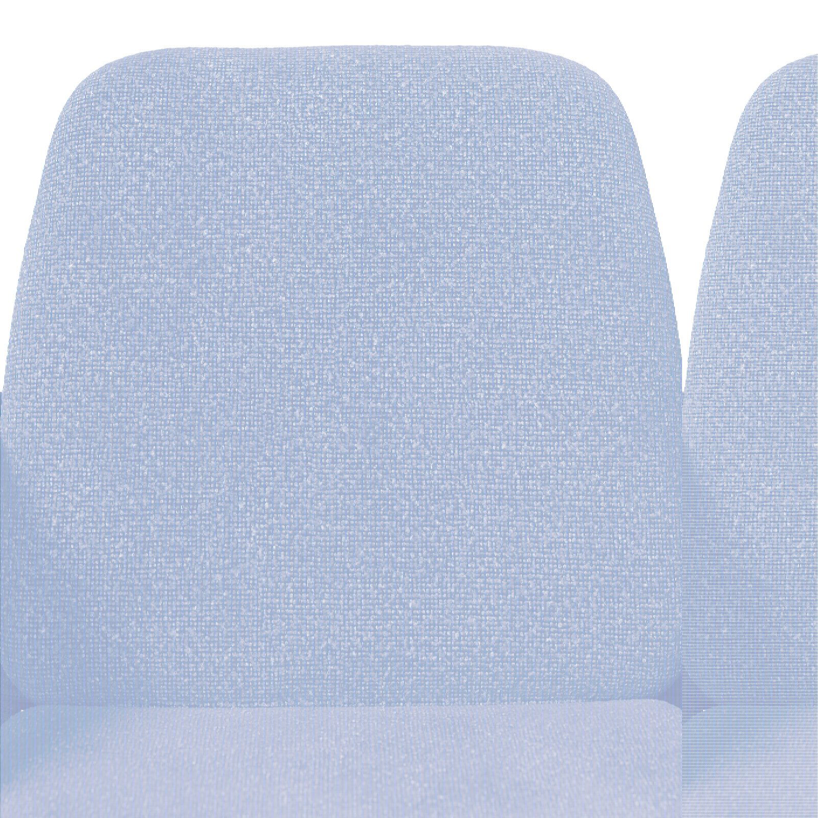 Dieter Knoll Armlehnstuhl DUE Nahaufnahme eines grauen Armlehnstuhls mit Stoffbezug, Vorderansicht