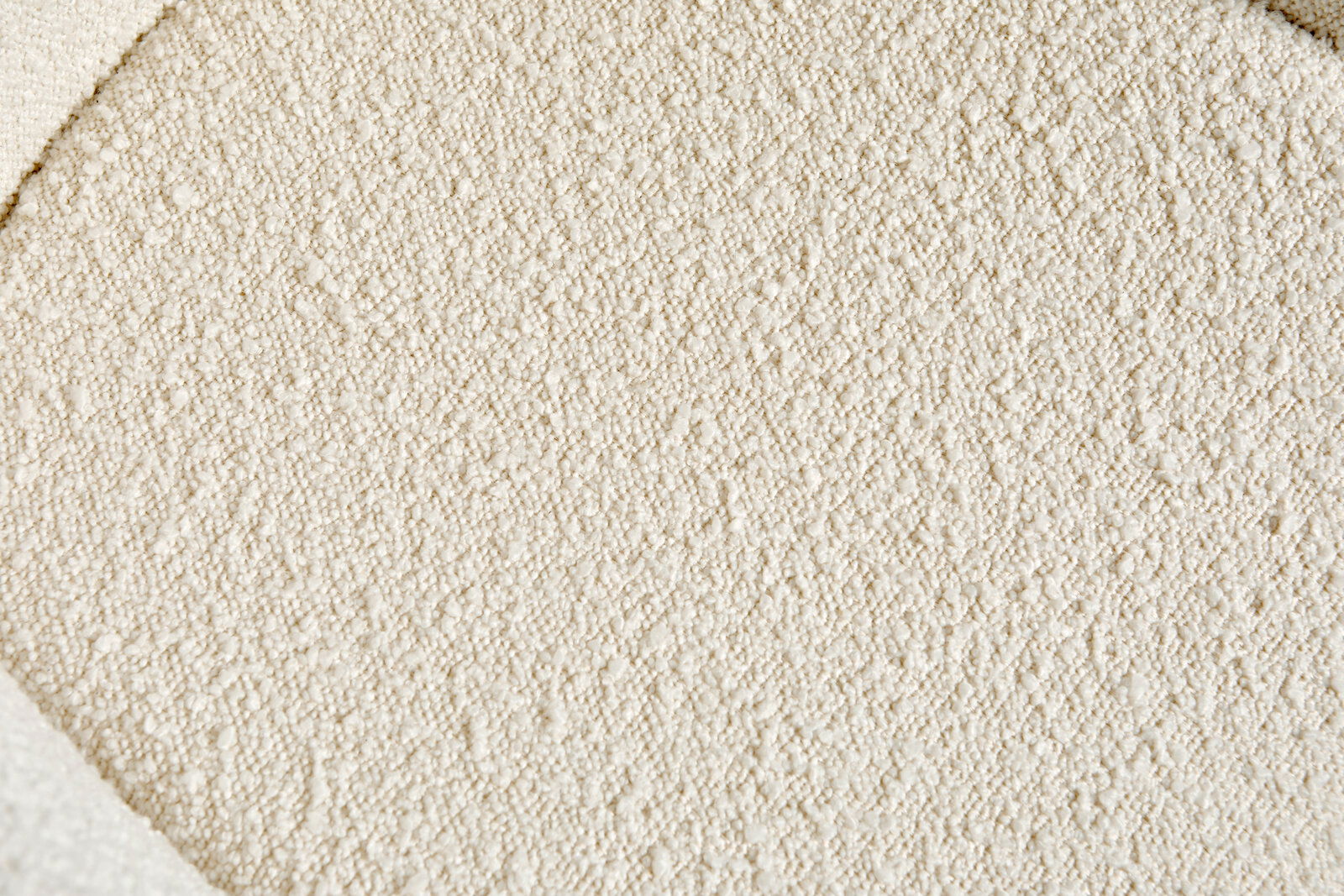 Nahaufnahme der strukturierten Oberfläche eines Stuhls aus der Vogelperspektive