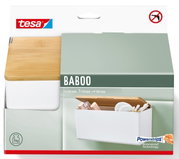Baboo opbergdoos Box M met bamboedeksel, vooraanzicht