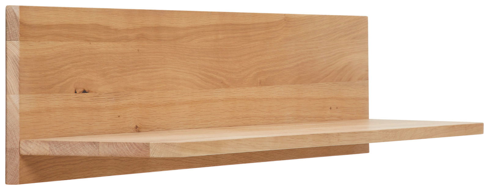 Holz-Wandboard in seitlicher Perspektive