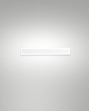 Moderne LED-Außenwandleuchte JASON von Fabas Luce, rechteckige Form, frontale Ansicht