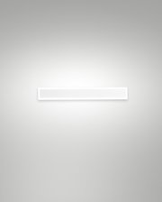 Moderne LED-Außenwandleuchte JASON von Fabas Luce, rechteckige Form, frontale Ansicht
