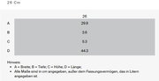 Grillpfanne Signature quadratisch 26 cm, Draufsicht