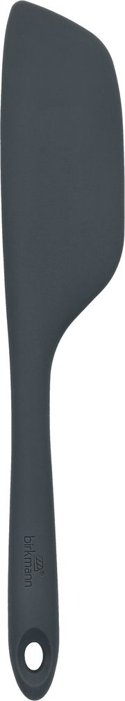 Grauer Teigschaber XL aus Silikon, Ansicht von oben