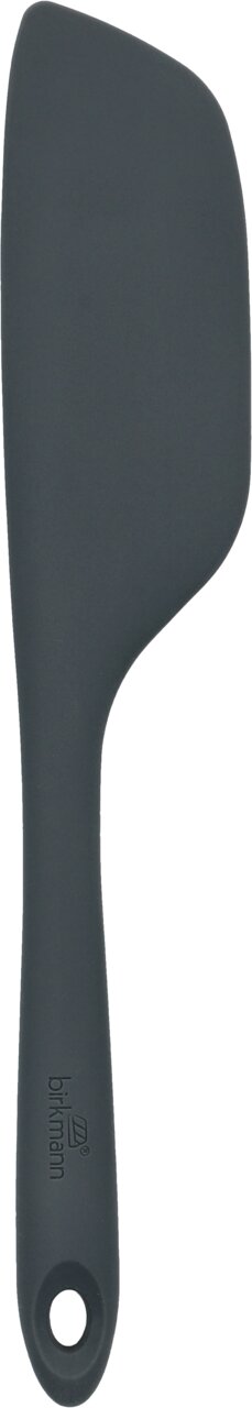 Grauer Teigschaber XL aus Silikon, Ansicht von oben