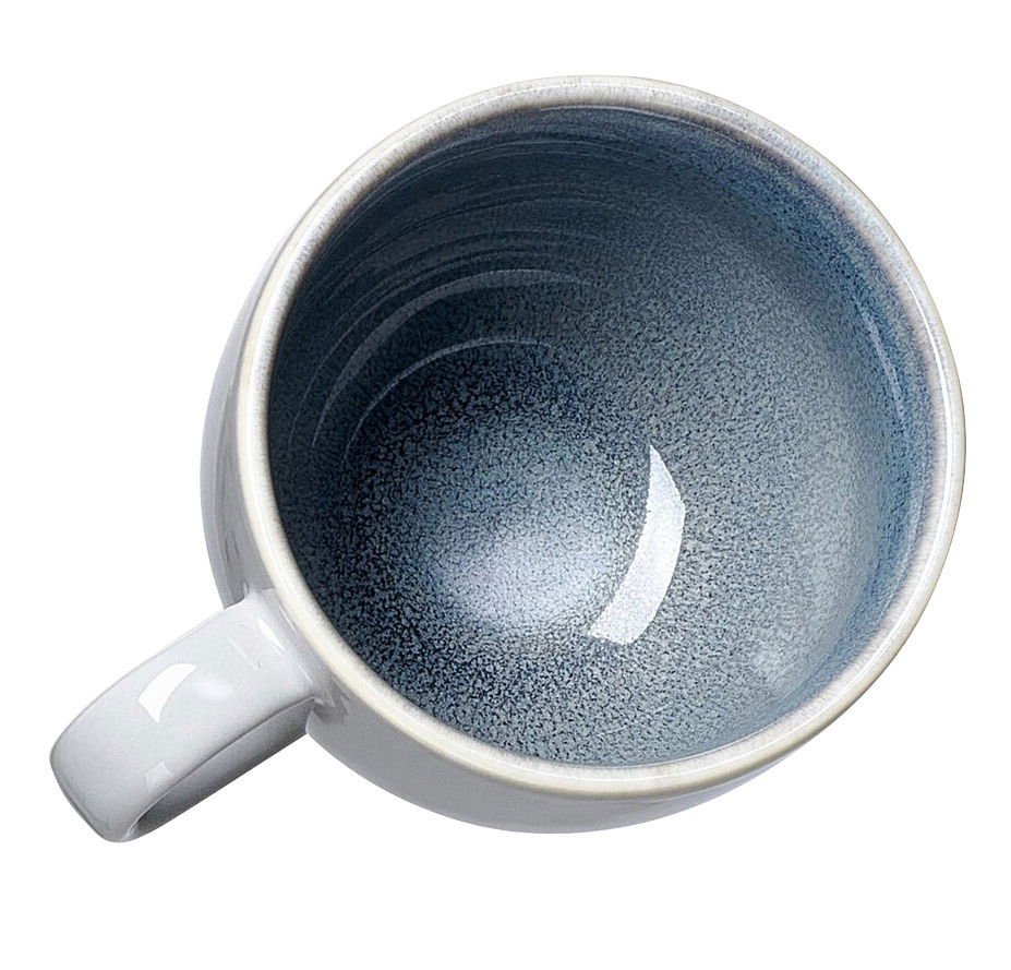 Blaue Kaffeetasse Skagen 220ml, Ansicht von oben