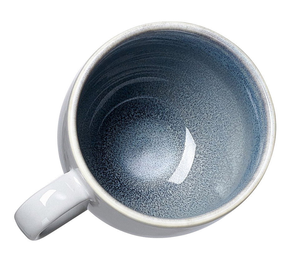 Blaue Kaffeetasse Skagen 220ml, Ansicht von oben
