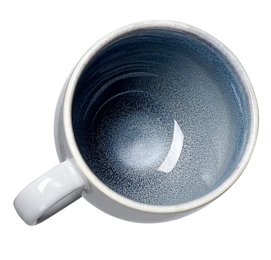 Blaue Kaffeetasse Skagen 220ml, Ansicht von oben