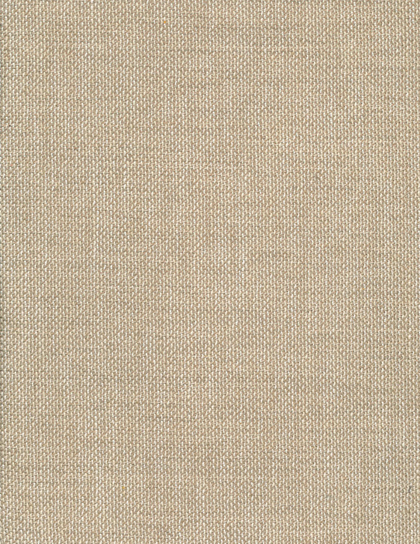 Frontale Ansicht eines Boxspringbetts mit dunklem Stoffbezug und hellem Holzrahmen.