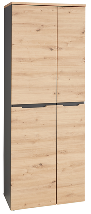 Aktenschrank Voleo DETROIT in Holzoptik, Frontalansicht