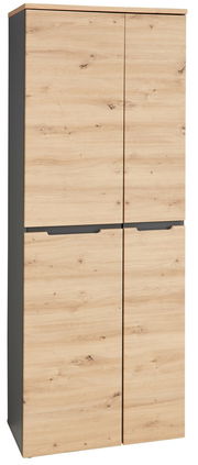 Aktenschrank Voleo DETROIT in Holzoptik, Frontalansicht