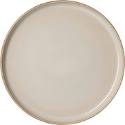 Speiseteller Olivia 26,5cm in Beige, Draufsicht