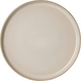 Speiseteller Olivia 26,5cm in Beige, Draufsicht