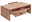 Z2 Couchtisch SONOS II Moderner Couchtisch aus Holz mit Schublade, seitliche Perspektive