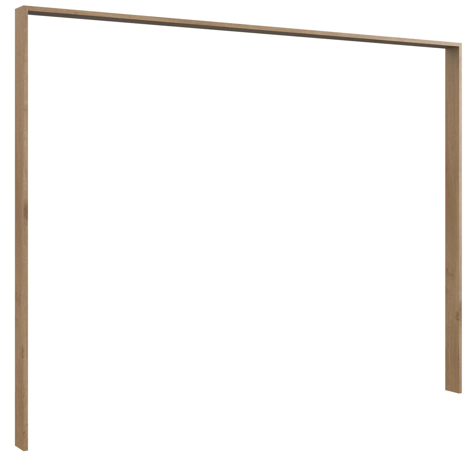 Z2 Passepartoutrahmen ODESSA Holzfarbener Passepartoutrahmen in schräger Perspektive