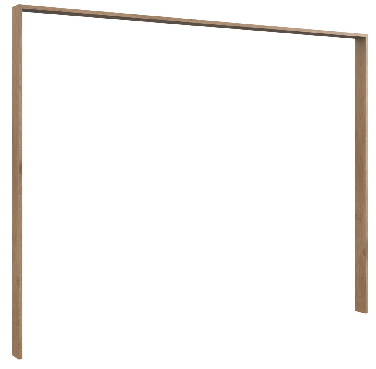 Z2 Passepartoutrahmen ODESSA Holzfarbener Passepartoutrahmen in schräger Perspektive