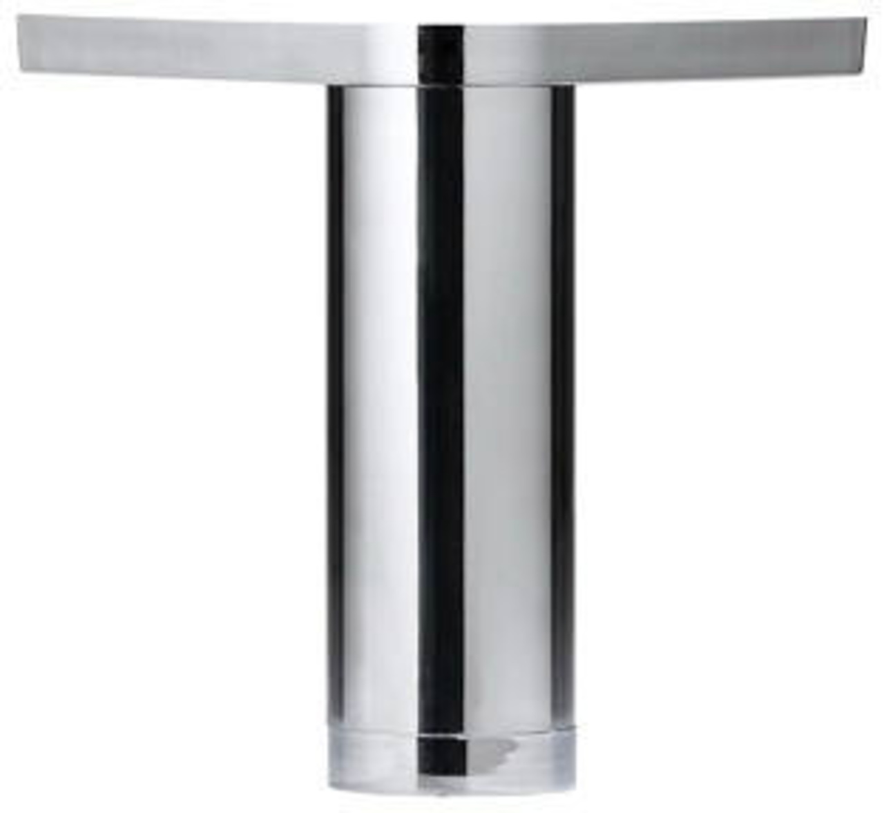 XORA Fuss-Set ATHEN Metallisches Tischbein in T-Form, frontal abgebildet