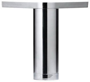 XORA Fuss-Set ATHEN Metallisches Tischbein in T-Form, frontal abgebildet