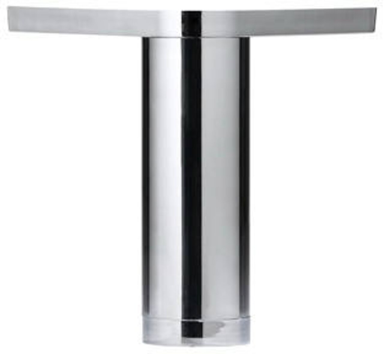 XORA Fuss-Set ATHEN Metallisches Tischbein in T-Form, frontal abgebildet