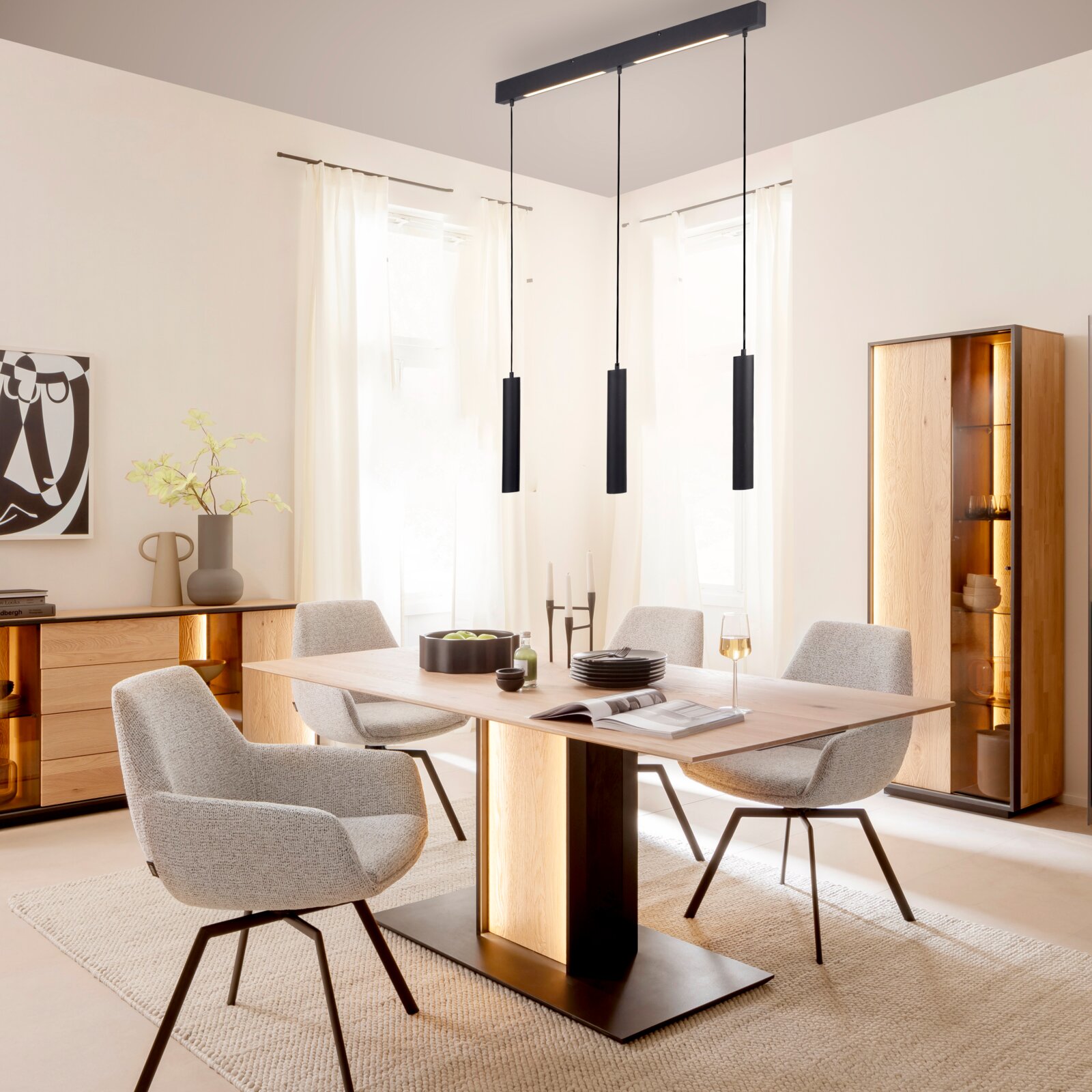 Schöner Wohnen LED-Hängeleuchte DANTE