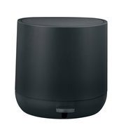 Schwarzer Treteimer Pomino, 4,5 Liter, Vorderansicht