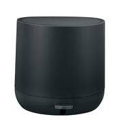 Schwarzer Treteimer Pomino, 4,5 Liter, Vorderansicht