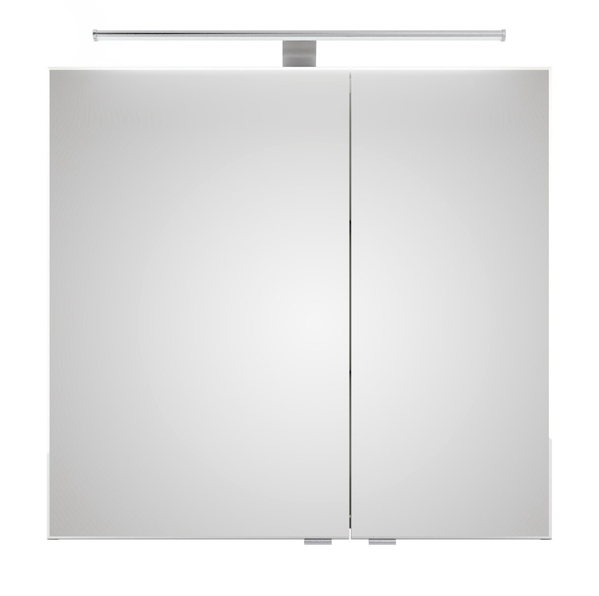 Pelipal Spiegelschrank SERIE 6005 SPRINT Moderner Spiegelschrank mit zwei Türen und integrierter Beleuchtung, Frontalansicht