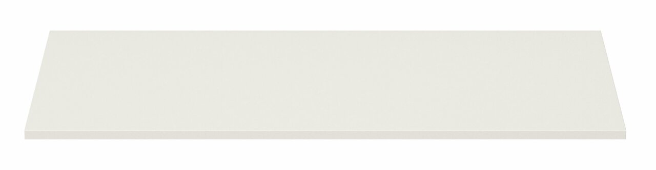 Jutzler Einlegeboden JUTZLER Einlegeboden in weißer Farbe, aus einer leicht erhöhten Perspektive fotografiert.